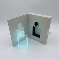 Boîte à parfum rigide magnétique de luxe de petite taille, épaisseur 2 mm, fabriquée avec des matériaux recyclés, emballage écologique pour bouteille de vin, boîte cadeau