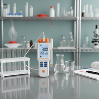pH-mètre portable de laboratoire PH210E, testeur d'acidité, interface BNC pour l'analyse de la qualité de l'eau