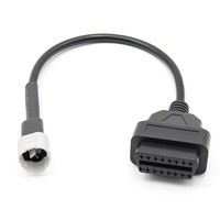 Adaptateur de prise de détecteur de moto OBD2 EFI à trois broches dédié Yamaha