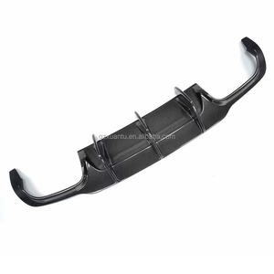 9 y0.2 auto Segmental FD stile segmentato paraurti anteriore Splitter per Porsche Cayenne Suv coupé diffusore labbro anteriore - Product Image 5