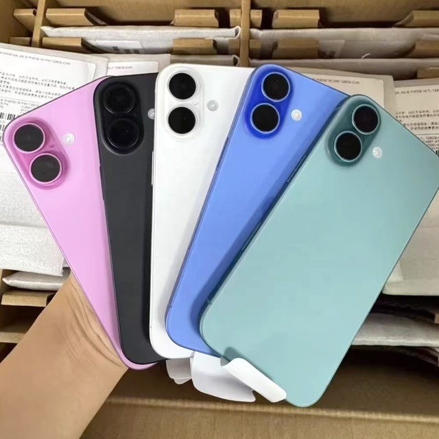 Wholesale Original US Version 128GB 1SIM Cellphone for Phone 16 5G Smartphone 6.1 Inch Unlocked 16 Pro 15 Pro Mobile Phone