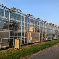 Serre moderne multi-voûtes en polycarbonate pour restaurant écologique et jardin paysager touristique