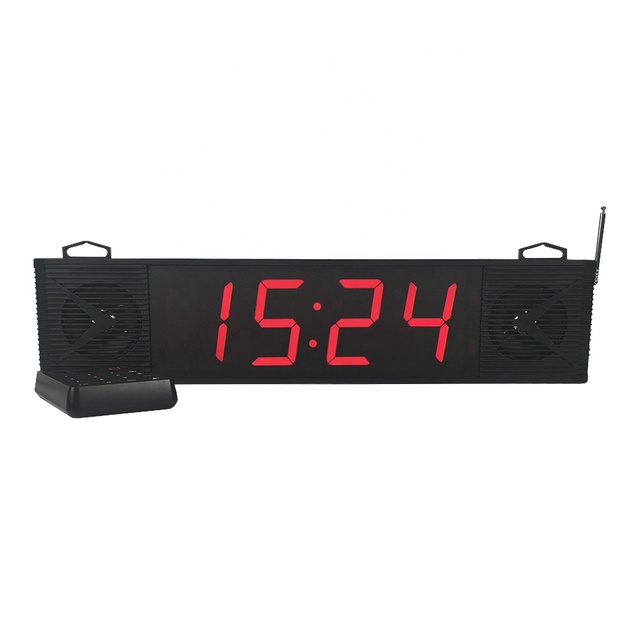 Wireless 4-Digit LED Display Queue Calling System Loud Voice Broadcast Pager Restaurant Hospital Bank Management Hotel Clinic