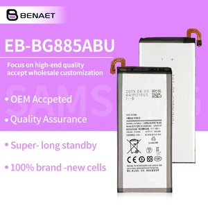 <span class=keywords><strong>Batterie</strong></span> de EB-BG885ABU d'usine 3700mAh adaptée A8Star A8S A9 Star SM-G885F G8850 G885Y G855 pour <span class=keywords><strong>batterie</strong></span> de téléphone <span class=keywords><strong>Samsung</strong></span> Galaxy - Product Image 1
