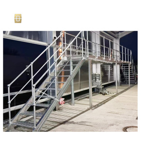 <span class=keywords><strong>Escaleras</strong></span> de escape de metal <span class=keywords><strong>para</strong></span> exteriores, industrial, suave, prefabricado - Product Image 3