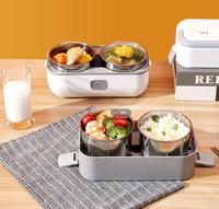 Boîte à Lunch Électrique Chauffante Portable 110V/220V, Étanche et Multi-Niveaux pour la Maison