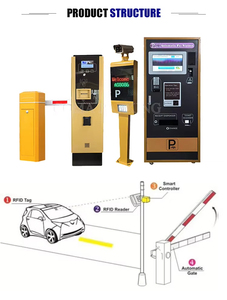 Sistema de Pago con Código QR, Código de Barras y Tarjeta IC/ID, Barrera de Acceso, Cámara LPR, Lector RF, Kiosco de Autoservicio para Estación de Peaje Inteligente - Product Image 3