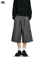 Pantalon ample décontracté à cordon de serrage, style américain rétro, coupe droite, pour homme et femme, amincissant, simple, plissé, texturé, large, uni