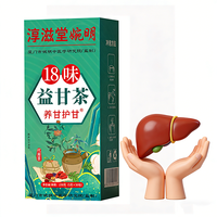 18 saveurs de sachets de thé pour la santé des reins et du foie, thé anti-toxique à base de plantes, thé nettoyant pour le foie, thé aromatisé aux herbes