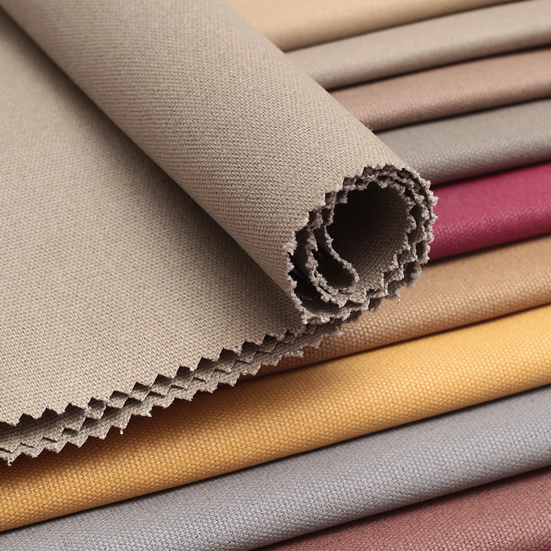 Vintage Style12oz Waxed Canvas Fabric Wrinkle-Resistant Plain Woven Waxed Canvas
