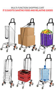 Chariots de Courses Pliables de Haute Qualité à Roues pour Escalier en Alliage d'Aluminium, Prix de Gros - Product Image 6