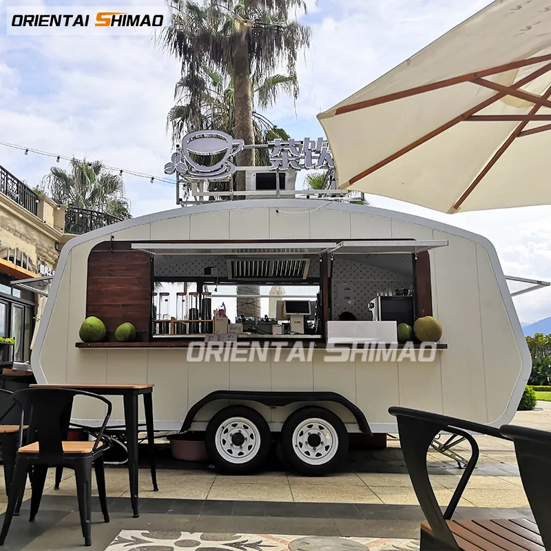 Shimao Oriental – chariot de nourriture mobile de haute qualité, remorque de nourriture, achat de camion de nourriture