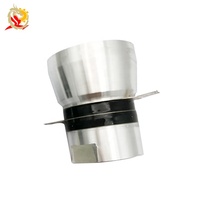 Transduser Ultrasonik Daya Tinggi 28khz 60W Sensor Ultrasonik Transduser Akustik Piezo