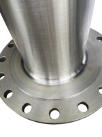 Conector de Tubería con Brida de Acero Inoxidable Personalizado, Mecanizado CNC, Electroerosión por Hilo, para Sistemas de Tuberías Industriales, Fabricación OEM Disponible