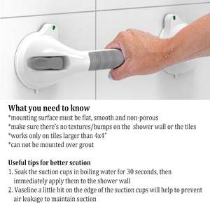 มือจับฝักบัวขนาด12นิ้วตัวดูดแรงสูง<span class=keywords><strong>2</strong></span>อันบาร์พร้อมไฟแสดงสถานะ - Product Image 4