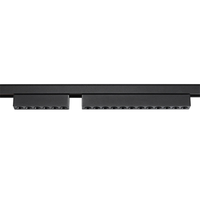 Rail lumineux LED magnétique en aluminium à trois températures de couleur avec CRI 90 élevé, design moderne à montage en surface