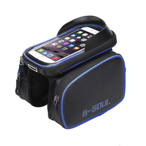 Bolsa Impermeable <span class=keywords><strong>para</strong></span> <span class=keywords><strong>Bicicleta</strong></span>, Bolsa <span class=keywords><strong>para</strong></span> Sillín de <span class=keywords><strong>Bicicleta</strong></span>, Accesorios <span class=keywords><strong>para</strong></span> Ciclismo, Bolsa <span class=keywords><strong>para</strong></span> Tubo Delantero de <span class=keywords><strong>Bicicleta</strong></span> - Product Image 4