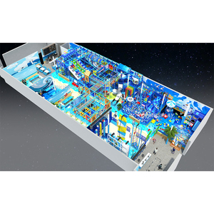 Parco giochi professionale per bambini al coperto parco divertimenti personalizzato altri campi da gioco con scivoli - Product Image 1