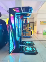 Simulateur de boxe électronique intérieur à jetons jeu de rachat de poinçon avec distributeur automatique de paiement de pièces pour gants de boxe