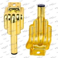 WINSTAR Möbel Hardware Armaturen Dreieck Gold Metall Schlafs ofa Schrank Tisch Sofa Beine