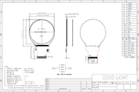 Layar Sentuh Bulat 2.1" 2 2.1 Inci IPS LCD Modul Kustom 480x480 Panel Layar Sirkular Raspberry Pi 5 Layar Papan Driver Mipi