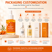 Sérum Visage Éclaircissant et Revitalisant à l'Argousier et au Niacinamide, Haute Qualité, Doux pour la Peau, Marque Privée, Faible MOQ