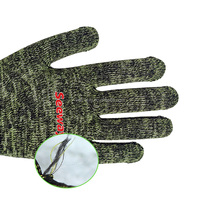 Gants de sécurité camouflage Seeway niveau E, haute résistance à l'abrasion, respirants, HPPE, résistants aux couteaux, pour la chasse