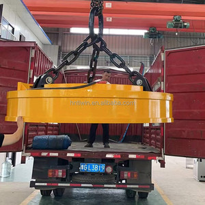 Huntwin चीन कारखाने प्रत्यक्ष बिक्री के लिए एक भारी शुल्क उठाने के लिए गोल इलेक्ट्रोग्नेट लिफ्टर सक्शन बल - Product Image 3