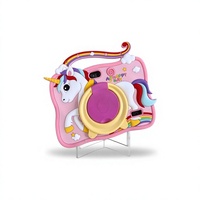 Tablette pour enfants Capybara 7 pouces HD 16 Go Quad Core Écran capacitif Ensemble complet Étui en silicone souple Jeu éducatif Wi-Fi 4G USB-C