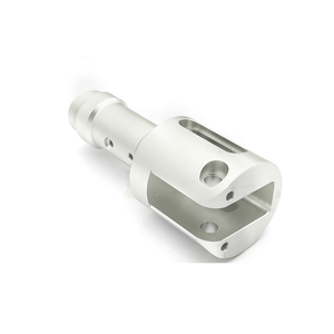 CNC Machined Aluminum Milling Block With Threaded Holes And Precision Bore - Product Image 4