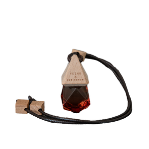 <span class=keywords><strong>Beibo</strong></span> - Botella de Vidrio con Logotipo Personalizado para Aceites Esenciales, Aromaterapia, Fragancia Líquida, Eliminador de Olores para Coche, Ambientador Colgante de Larga Duración - Product Image 1