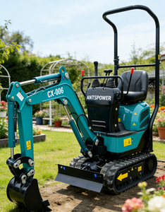Antspower 2026 CX-006B Excavadora Hidráulica Mini <span class=keywords><strong>de</strong></span> Alta Calidad <span class=keywords><strong>de</strong></span> 0.6 Toneladas y 1 Tonelada, Excavadora Compacta Pequeña, Microexcavadora para Jardín y Granja - Product Image 4