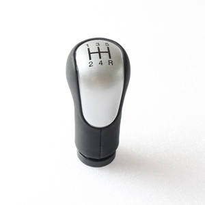 Pomo de palanca de cambios de cuero para coche, cambio manual de 5 velocidades para Ford Fiesta Mondeo Focus, diseño ergonómico - Product Image 4