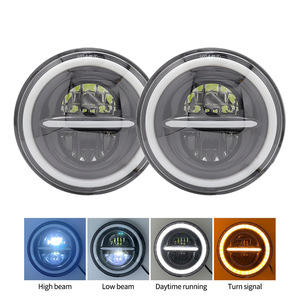 Fábrica 40W <span class=keywords><strong>Mejor</strong></span> luz LED frontal Color blanco Material de aluminio 6000K Temperatura de color para todoterreno Jeeps Coches Motocicletas - Product Image 3