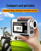 Télémètre laser de golf haute précision 600m, mesureur de distance extérieur, pour l'ingénierie et la chasse, batterie lithium rechargeable, 6X 905nm LCD