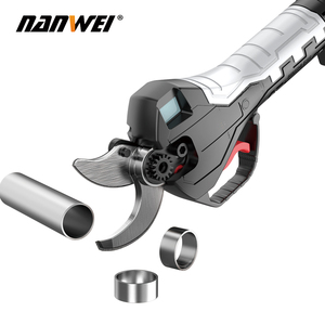 NANWEI Sécateur électrique portable sans fil 40MM <span class=keywords><strong>Ciseaux</strong></span> électriques avec affichage électrique Sécateur d'arbres pour la ferme et l'extérieur - Product Image 6