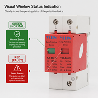 YIJIN Protection contre les surtensions CA monophasé SPD Rail DIN 20KA 40KA 30KA 60KA 4P 385V Stabilisateur de tension domestique 50/60Hz Haute Performance