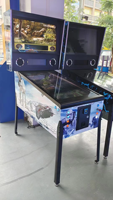 Machine de jeu d'arcade à flipper virtuel à pièces, machine de flipper virtuel, machine de flipper de luxe pour les centres de jeux intérieurs