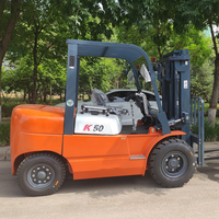 Chariot élévateur diesel HELI CPCD50 de 5 tonnes avec nouvelle transpalette pour les commerces de détail et les ateliers de réparation de machines
