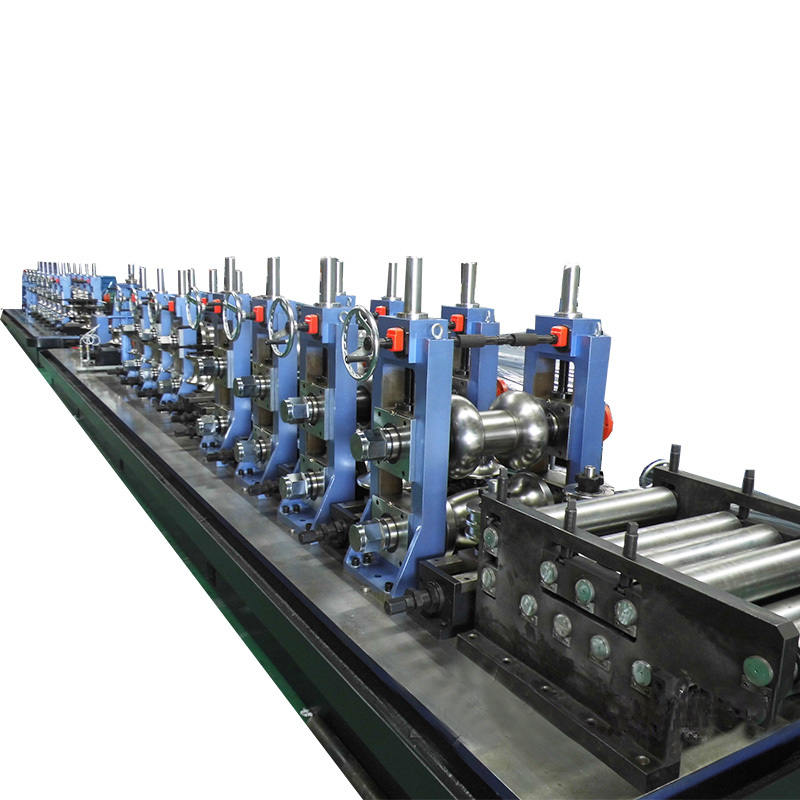 TY125 HF welded flat oval CS/carbon steel tube making machine