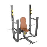Banc de musculation réglable en acier de haute qualité MND FitnessCommercial, support pour barre d'haltères, équipement de fitness