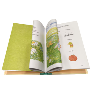 بيع بالجملة من المصنع خدمة الطباعة غلاف صلب ختم رقائق الذهب مخصص للأطفال ، طباعة كتاب للأطفال - Product Image 5