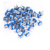 Potentiomètre de réglage variable 10K Ohm, potentiomètre 103 réglable pour l'électronique DIY, modules Arduino Raspberry Pi
