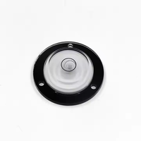 Niveau à bulle de précision rond de qualité industrielle à haute sensibilité avec boîtier en acrylique, précision de +/-10 mm et portée de 0-5 m