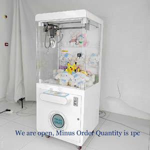 מכונת צבת יפנית זולה, משחק ארקייד עם פרסים של צעצועים רכים המופעל באמצעות מטבעות, מיני פארק שעשועים - Product Image 6