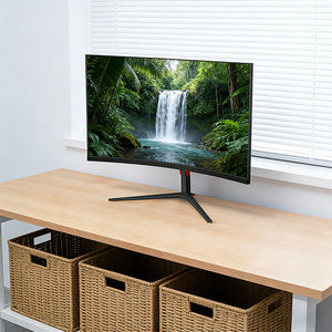 Prix de gros Moniteur de jeu incurvé pour ordinateur de bureau FHD 31,5 pouces 200 Hz <span class=keywords><strong>Consommation</strong></span> d'énergie <span class=keywords><strong>en</strong></span> <span class=keywords><strong>veille</strong></span> ultra-faible de 0,5 W Moniteur d'ordinateur - Product Image 3