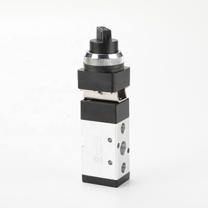 Chdlt MSV Loạt <span class=keywords><strong>Push</strong></span> <span class=keywords><strong>Button</strong></span> Loại Khí Nén Chuyển Đổi Cơ Khí 5/2 Cách Không Khí Của Nhãn Hiệu Nút Van MV-522TB Chuyển Đổi Quay - Product Image 5