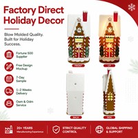 Structure de construction en pain d'épices de Noël commerciale avec dimensions personnalisées et équipe d'ingénieurs professionnels