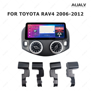 Pour <span class=keywords><strong>Toyota</strong></span> <span class=keywords><strong>RAV4</strong></span> 2006-2012 <span class=keywords><strong>autoradio</strong></span> Fascia 12.3 ''tableau de bord Auto garniture intérieure <span class=keywords><strong>adaptateur</strong></span> GPS amplificateur support panneau lecteur Audio cadre - Product Image 4