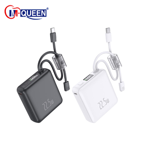 แบตเตอรี่สำรองแบบพกพา PD 22.5W 10000mAh ธนาคารพลังงานขนาดเล็กพร้อมสาย<span class=keywords><strong>10000</strong></span>ในตัว - Product Image 1